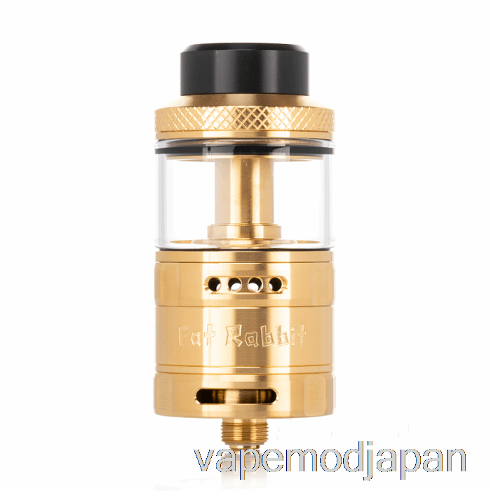Vape Japan Hellvape ファットラビット ソロ 25mm Rta ゴールド